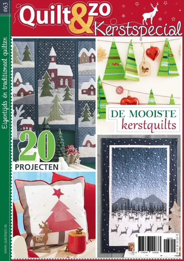 kerstspecial, kerst, 2019. quilten, quiltproject, quiltechnieken, kerstprint