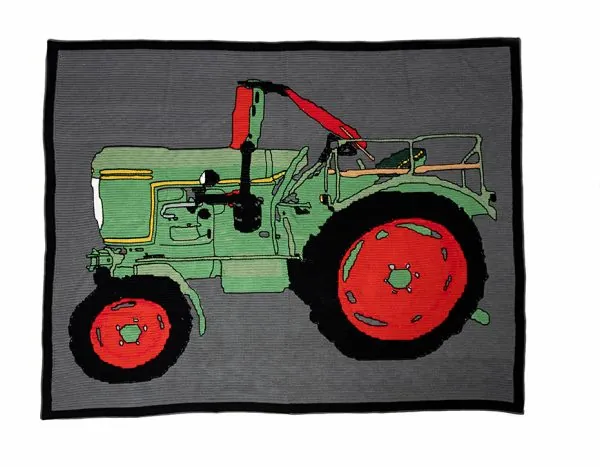 totaalbeeld van deken Fendt tractor